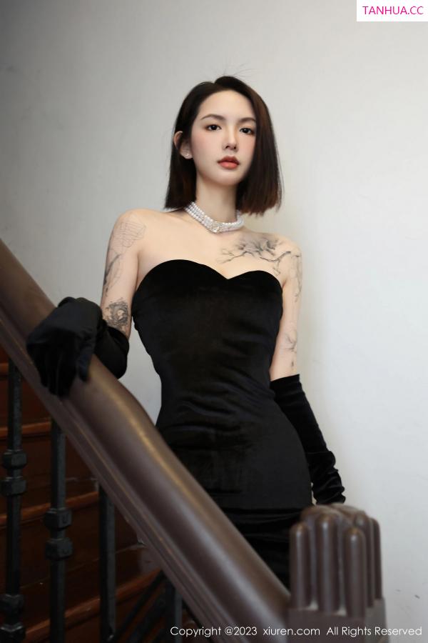  [XiuRen]高清写真图 2023.05.05 No.6679 乔一一 黑丝美腿第4张图片